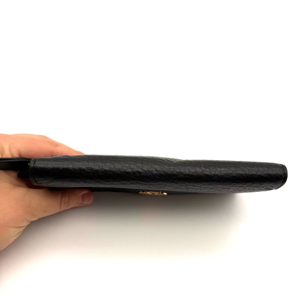 Kate Spade Stacy Leroy Street Wallet Black Pebble Leather WLRU1894 - Picture 5 of 16